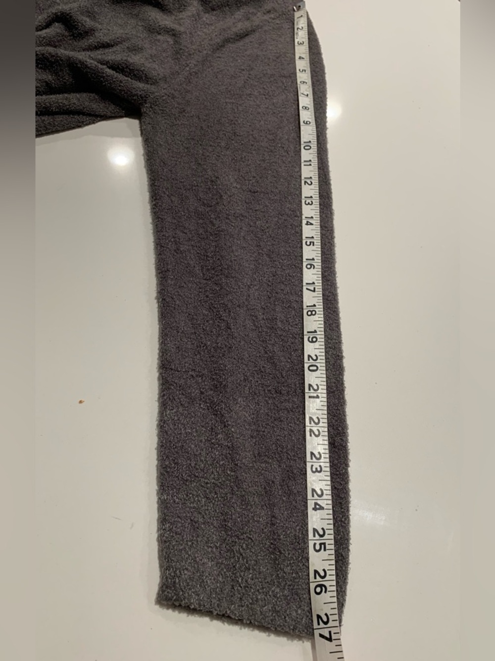 NWT Barefoot Dreams CozyChic Lite Island Wrap Open-Front Soft Cardigan, Gray, 3X - Picture 8 of 9